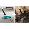 A split image showing two different vacuum cleaner attachments cleaning different surfaces. Náhled obrázku produktu