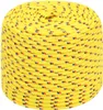 vidaXL Corde de bateau jaune 8 mm 250 m polypropylène Voir les images du produit 1