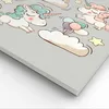 Bild auf Leinwand - Leinwandbild - Wolke Tapete Einhorn Produktbild-Vorschau 5