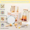 OKWISH Percussion Instrumente Holz, Orff Set 6-teilig, Orff Produktbild-Vorschau 9