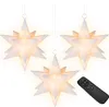 3.01 Schwebende LED Sterne 3er Set - hochwertige Produktbild-Vorschau 1