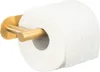 A toilet paper roll holder with a roll of toilet paper on it, against a white background. Produktbild-Vorschau