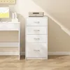 Libreria da ufficio bianca con cassetti Scandinavo spaziosa Anteprima dell’immagine prodotto 2