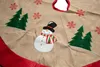 Christbaumdecke Schneemann Weihnachtsbaumdecke 90cm Produktbild-Vorschau 2