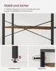 Close-up of a shelf unit with details on stability features. Produktbild-Vorschau