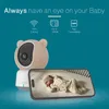 Tiqvi Smart Babyphone mit Monitor & Kamera 1080P WiFi & Produktbild-Vorschau 4