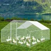 Kurnik Izrielar 3x4x2 m z dachem, ocynkowana metalowa Podgląd zdjęcia produktu 10