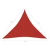 vidaXL Tenda da sole 160 g/m² Rosso 5x5x5 m HDPE Anteprima dell’immagine prodotto 13