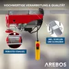 AREBOS 230 V lanový naviják 500 W, nosnost 100-200 kg, Náhled obrázku produktu 7
