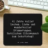Mr. & Mrs. Panda Mousepad Spruch 41. Geburtstag Freude - Produktbild-Vorschau 2