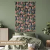 MuchoWow® Wandteppich Wandbehang Rosen - Aquarell - Rosa Produktbild-Vorschau 4