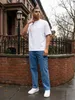 Jeans cargo da uomo Tazzio, vestibilità regolare A112 (blu, Anteprima dell’immagine prodotto 6