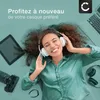 Coussinets de remplacement pour casque audio, mousse haut Voir les images du produit 7