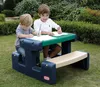 Little Tikes - Table de pique-nique pour enfants bleue Voir les images du produit 1