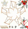 MODO24 Holzbock 5er Set, DIY Weihnachtsstern, Sägebock, Produktbild-Vorschau 7