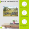 ARTland Poster Provence Lavendelwiese Größe: 70x50 cm Produktbild-Vorschau 2