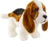 Carl Dick Basset chien debout 32cm peluche, animal en Voir les images du produit 1