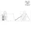 Fungoo Spielturm "Jarcas 4" KDI mit Doppelschaukel, Produktbild-Vorschau 12