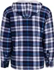 Thermojacke Hoodie Holzfällerjacke , Farbe:blau, Größe:XXL Produktbild-Vorschau 2