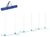 PawHut Hunde Agility Training Slalomstangen für Haustiere Produktbild-Vorschau 1