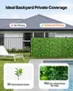 VEVOR Haie artificielle, mur végétal 3 x 1 m, brise-vue en Voir les images du produit 2