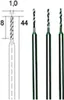 Proxxon 28 854 Set mit 3 Bohrern in Spiralschneider, Produktbild-Vorschau 1
