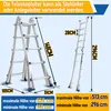 Jopassy Mehrzweckleiter 4x5 Alu Multifunktionsleiter Produktbild-Vorschau 2