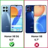 Stoßfeste Hülle für HONOR X8 5G mit 2 Displayschutzfolien Produktbild-Vorschau 2