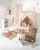 Kinderteppich "marelle" rosa 80x150cm  - Atmosphera Produktbild-Vorschau 9