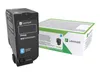 Lexmark 84C2HCE cartuccia toner 1 pz Originale Ciano Anteprima dell’immagine prodotto 4