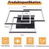 ZMH lampa sufitowa LED lampa sufitowa do salonu 36W Podgląd zdjęcia produktu 2