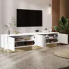 Merax TV-kast 175 cm met houtnerf, TV-meubel met Productafbeelding-voorbeeld 2