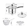Universal-Kochtöpfe, Kochtopf-Set, 4-tlg Topf-Set, Produktbild-Vorschau 11