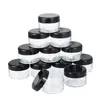 Cremedose Leer 10g/10ml Transparent Klein Kunststoff Tiegel Produktbild-Vorschau 3