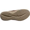 The underside of a brown shoe is shown against a white background. Voir les images du produit