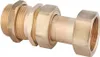 JS WZ-ANSCHLUSSVERSCHR. AUSGANG   QN 2,5 x 1",MESSING Anteprima dell’immagine prodotto 1