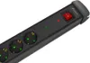 Lanberg SP1-05F-0300-BK, 3 m, Wewnętrzna, Typu F, Prosty, Podgląd zdjęcia produktu 5