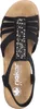 Rieker Keilsandaletten Damen 31373730393531 Schwarz 39 EU Produktbild-Vorschau 21
