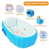 Tragbare aufblasbare Babybadewanne für Kinder und Produktbild-Vorschau 4