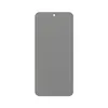 A gray screen protector for a phone, shown from the front on a white background. Produktbild-Vorschau