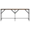vidaXL Konsolentisch Räuchereiche 180x29x75 cm Produktbild-Vorschau 4