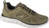 A single olive-colored athletic shoe is shown from the side against a white background. Produktbild-Vorschau