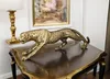 Gilde Figur, Gepard, Poly, goldfarben, VE 1, L. 15 cm, B. Podgląd zdjęcia produktu 1