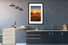 MuchoWow® Gerahmtes Poster Sonne - Gras - Baum - Natur Produktbild-Vorschau 5