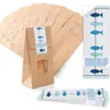Verpackung 10 kleine braune Blockbodenbeutel Geschenk-Tüte Produktbild-Vorschau 4