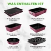 NutriChef Backformen Set 8-teilig – Auflaufform, Produktbild-Vorschau 7