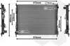 VAN WEZEL 43002375 Kühler Wasserkühler Motorkühler für Produktbild-Vorschau 2