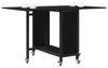 vidaXL Opklapbare eettafel met wielen, 130 x 80 x 76,5 cm, Productafbeelding-voorbeeld 3
