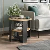 Couchtisch Vicco Romeo Anthrazit/Artisan-Eiche 53 x 53 cm, Produktbild-Vorschau 5