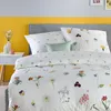 Fleuresse Mako-Satin Bettwäsche 240x220 Blüten Blätter Produktbild-Vorschau 4